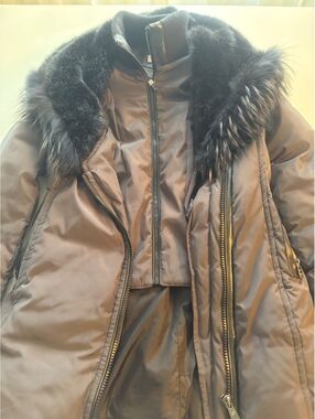 Sicily Women's Winter Puffer with Fur Collar